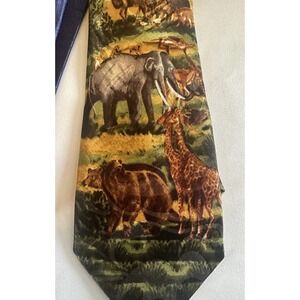 Steve Harris Noah's Ark Religious Christian Novelty Necktie